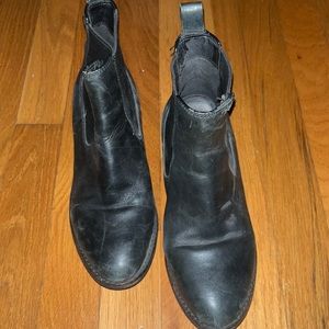Leather boots size 6.5 as you can see in the pictures